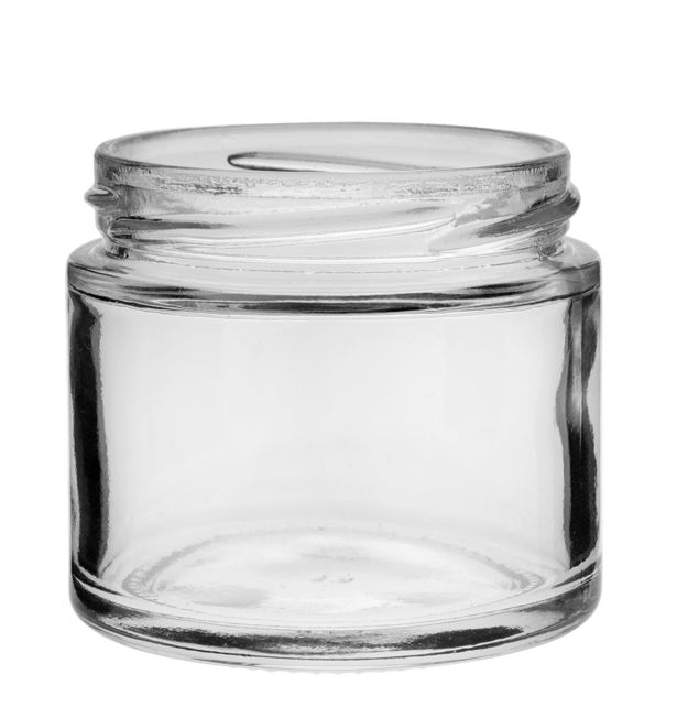 Caviar jar 120ml 66TO Glass flint stackable